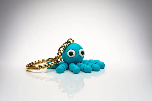 Octopus Keychain